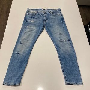 Mens Zara Distressed Jeans
